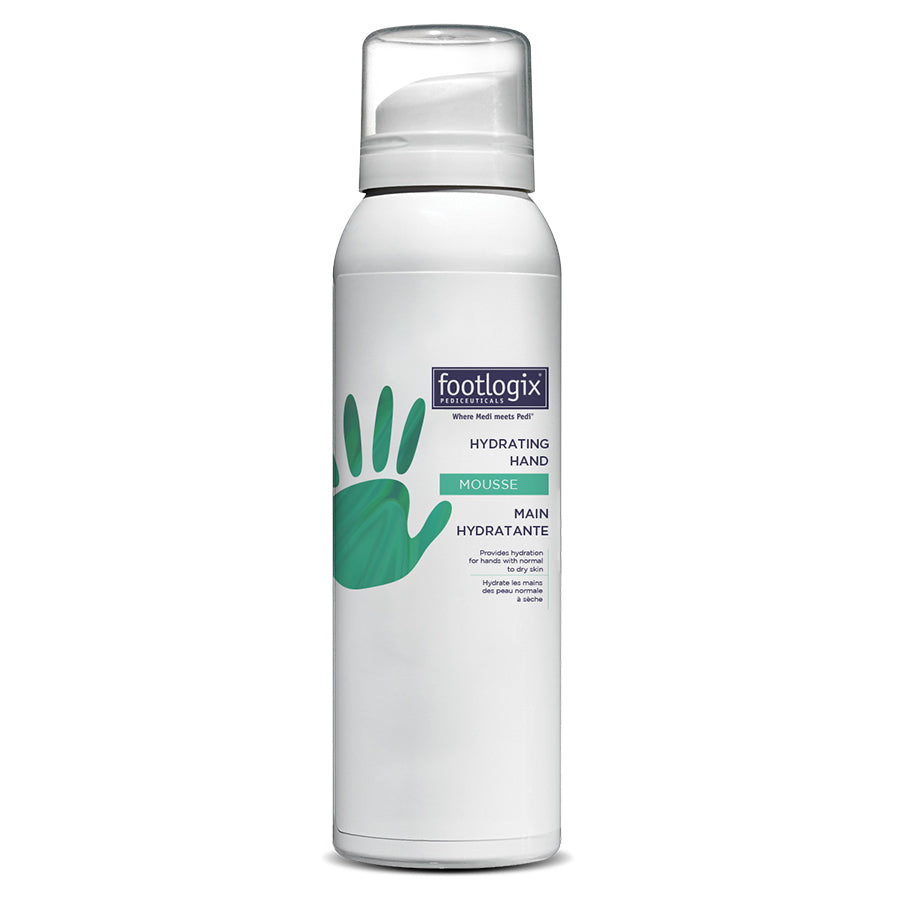 Mousse hydratante pour les mains Footlogix 125 mm