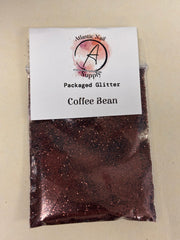 Pre Packaged Glitter- Coffee Bean