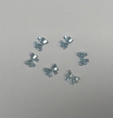 Blue Bow Charms 5mm (Plastic)