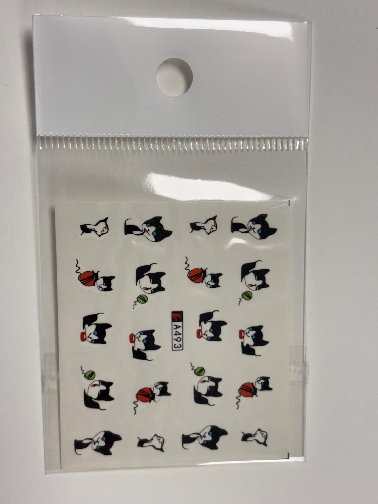 Water Decal Cat A493