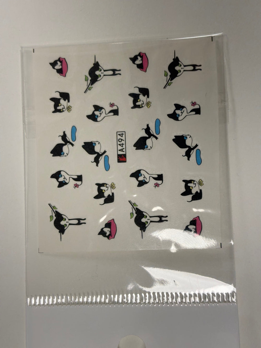 Water Decal Cat A494