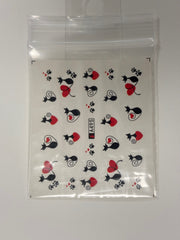 Water Decal Cat love A495