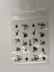 Décalcomanies eau de chat