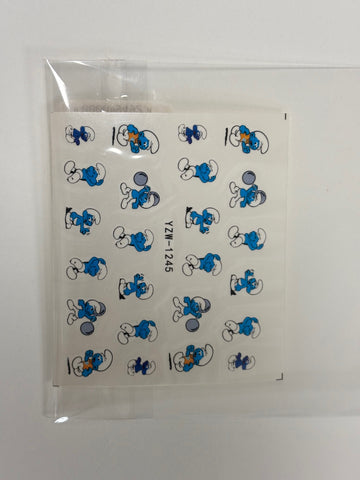 Water Decal Smurff YZW- 1245