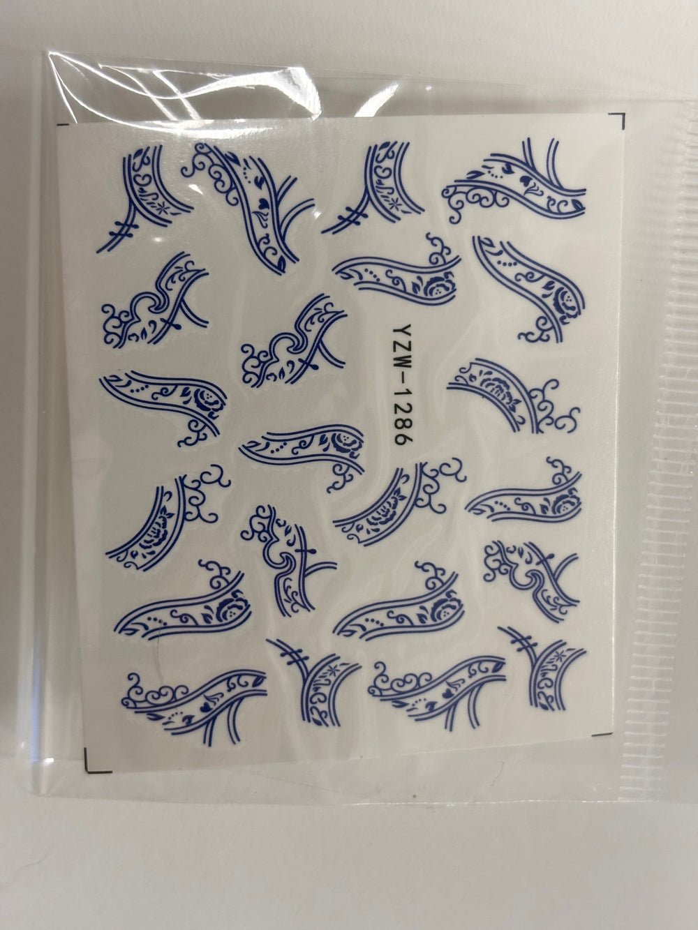 Water Decal Paisley YZW-1286