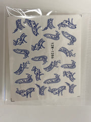 Water Decal Paisley YZW-1286