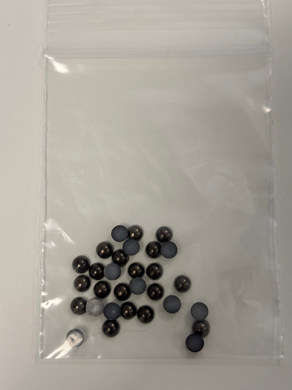 Dark Espresso Charms 30 pc 4mm
