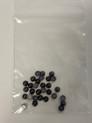 Dark Espresso Charms 30 pc 4mm