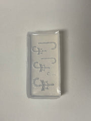 3D Silicone Sticker Mold (Candy Canes)