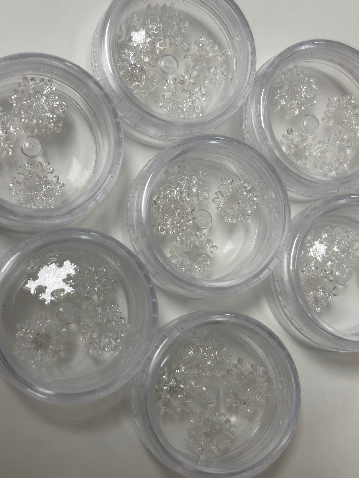 Snowflake Charms 4pcs