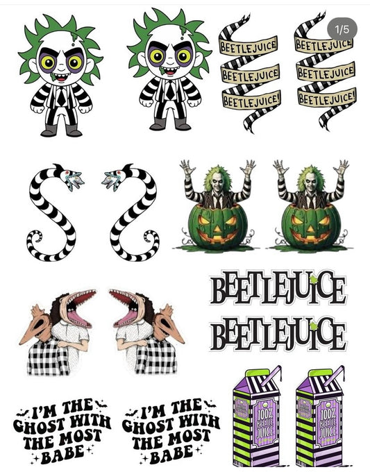 Water Decal Beetlejuice