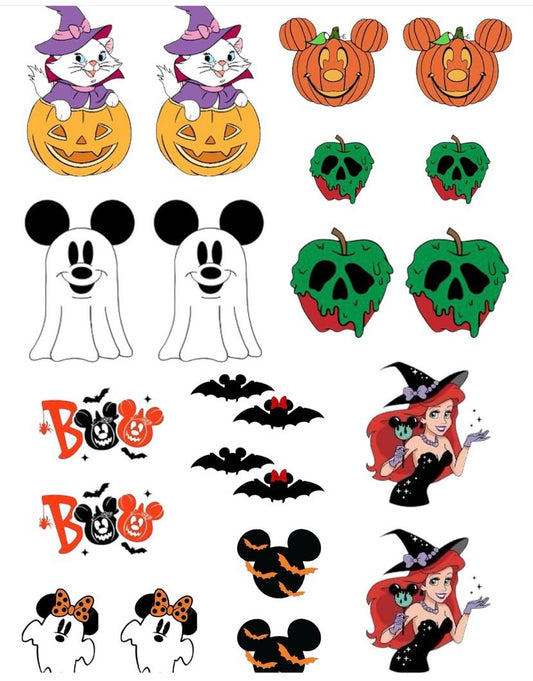 Water Decal Disney Halloween