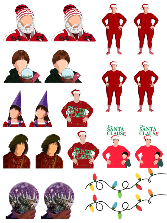 Water Decal The Santa Clause