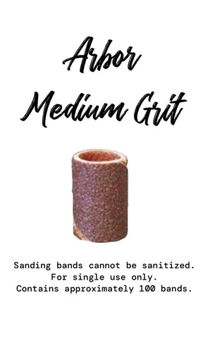 Absolute Arbor Sanding Bands Medium Grit (100pcs)