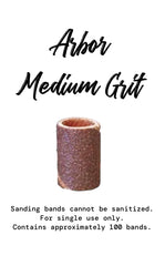 Absolute Arbor Sanding Bands Medium Grit (100pcs)