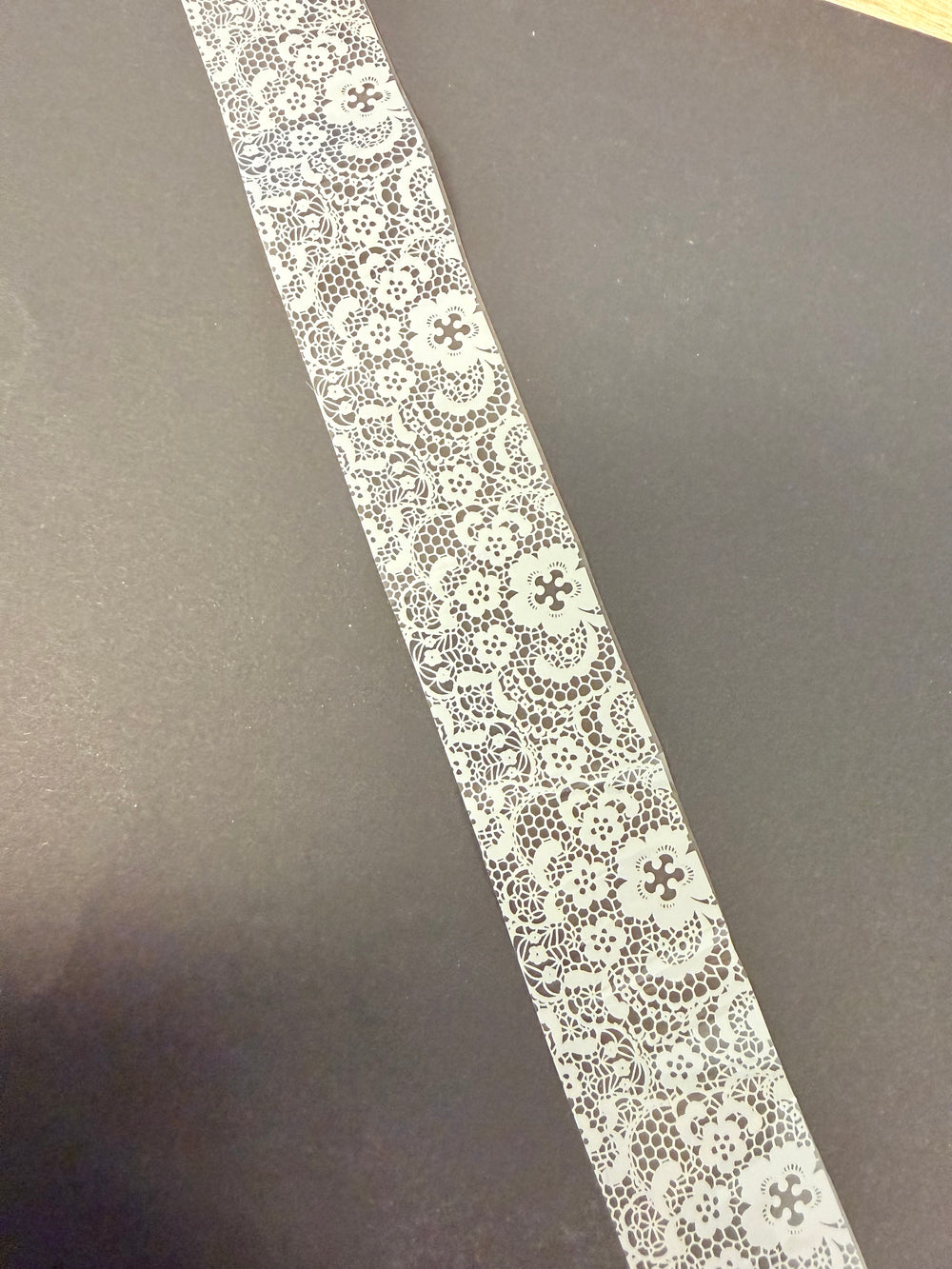 white lace foil #1