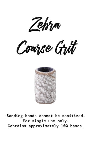 Absolute Zebra Sanding Bands Coarse Grit (100pcs)