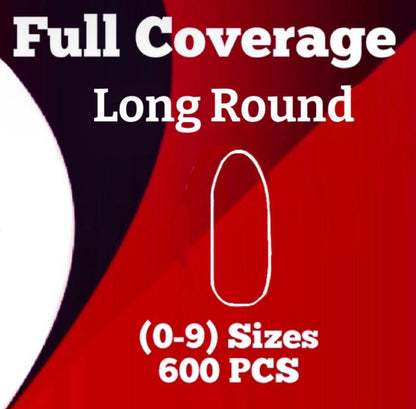 Absolute Round Soft Gel Full Coverage Tips