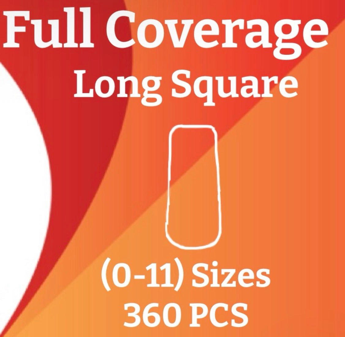 Absolute Square Soft Gel Full Coverage Tips