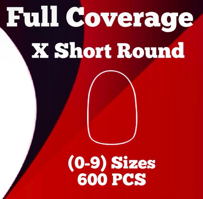 Absolute Round Soft Gel Full Coverage Tips