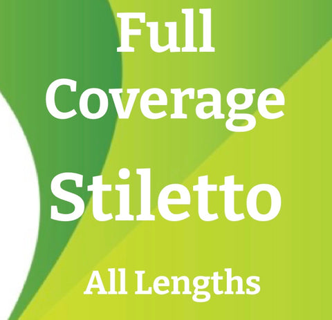 Absolute Stiletto Soft Gel Full Coverage Tips