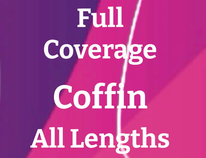 Absolute Coffin Soft Gel Full Coverage Tips