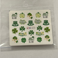 Water Decal St. Paddy BN-3377