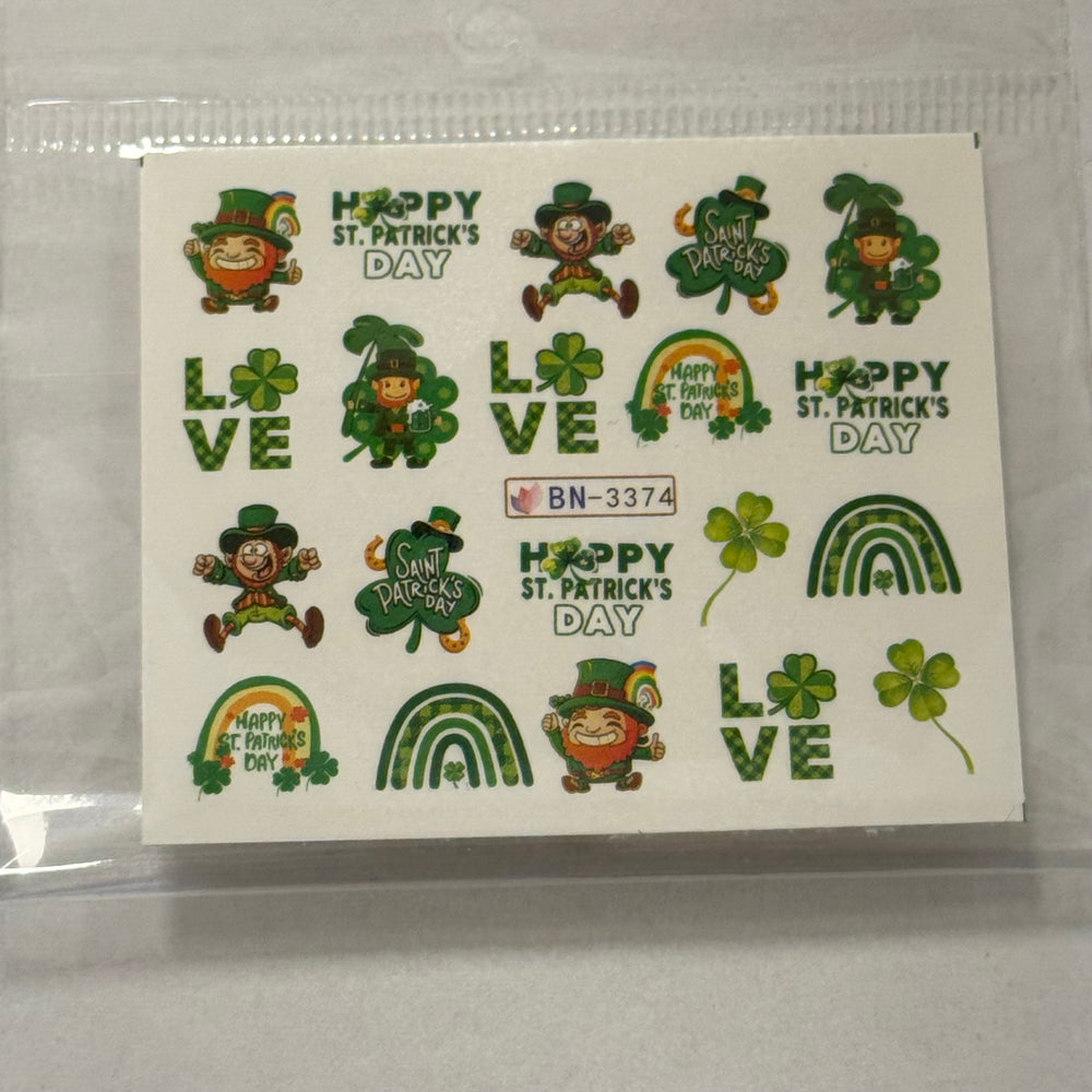 Water Decal St. Paddy BN-3374
