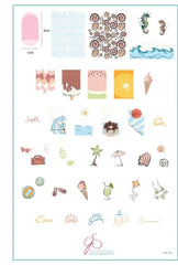 I Melt for Summer (CjS-212) Steel Stamping Plate