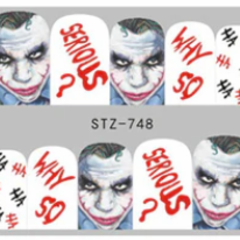 Joker Water Decal STZ 748