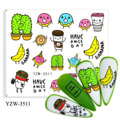 Kawaii Water Decal YZW- 3511