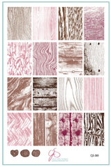 Steel Stamping Plate (14cm x 9cm) Knotty but Nice (CjS-389)