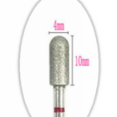 Large Cuticle Diamond Bit Fine - Round Cylinder