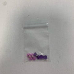 Charms arc violet clair et violet foncé