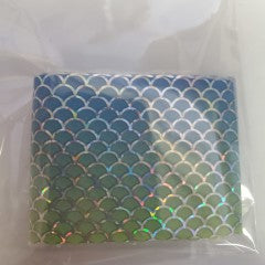 Mermaid Foil Blue/Green