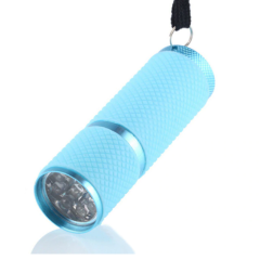 Mini lampe de polymérisation LED bleue