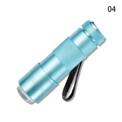 Mini LED Curing Flash light with Stamper Blue