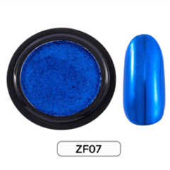 Miroir Chrome Bleu foncé MCB07