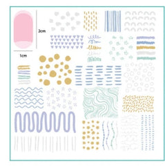 My Main Squiggle (CjS-146) Steel Stamping Plate (8 x 8)