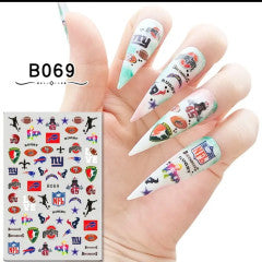 NFL Stickers B069