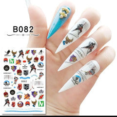 NHL Hockey Stickers B082