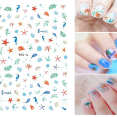 Ocean stickers WG016