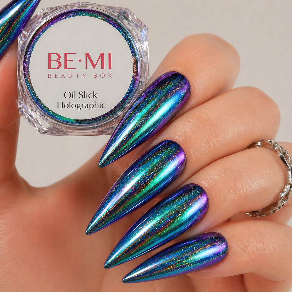 Chrome Holo Oil Slick