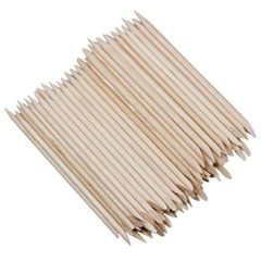 Orange Wood Sticks (100 pk)