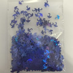 Packaged Glitter Blue Umbrellas
