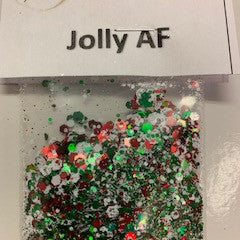 Packaged Glitter Jolly AF