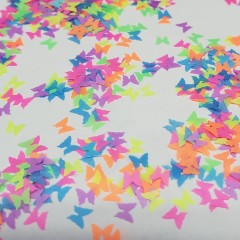 Packaged Glitter Neon Butterflies