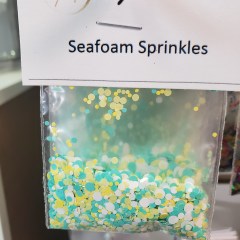 Packaged Glitter Seafoam Sprinkles