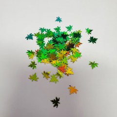 Packaged Glitter fall leaves 4