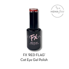 FX Gel Polish Cat Eye Red Flag 15ml